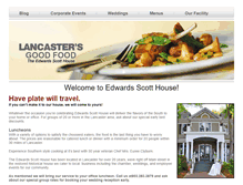 Tablet Screenshot of edwardsscotthouse.com